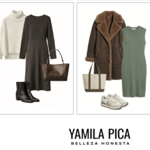 Mix & Match Planner outfits para vestirte en Otoño  con vestidos