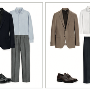 Mix & Match Planner Masculino outfits con Saco